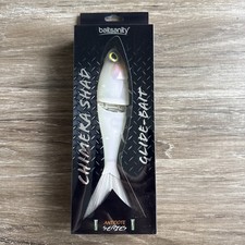 Baitsanity Antidote Chimera Shad Slow Sinking Single Joint Glide Shad Ghost Bone