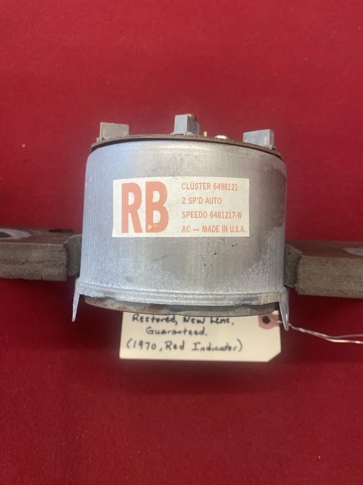 1970-72 Original GM Oldsmobile F-85, Cutlass & 442 Column Shift Speedometer - Image 2 of 4