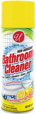 Non-Abrasive Foaming Bathroom Cleaner - Lemon Scent, 13oz.