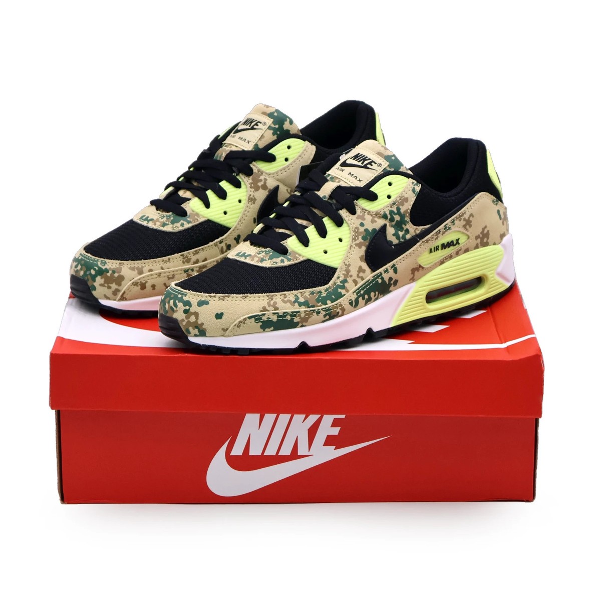 IF1721-700 Nike Air Max 90 PRM Team Gold Light Lemon Twist Phantom
