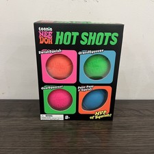 Schylling Needoh Hot Shots Teenie Sports Squishy Viral Tiktok Set of 4 UNOPENED