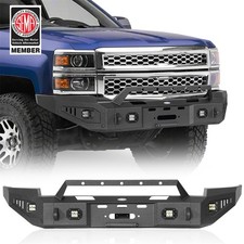For 2014-2015 Chevrolet Silverado 1500 Front Bumper Wwinch Plate Led Lights For 2014-2015 Chevrolet Silverado 1500 Front Bumper Wwinch Plate Led Lights