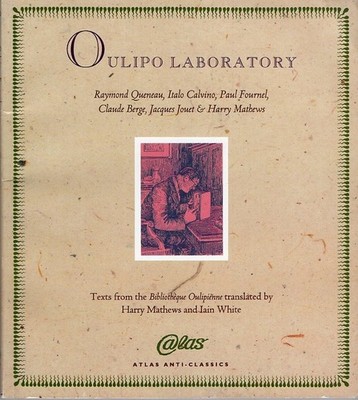 OuLiPo Laboratory : Texts from the Biblioteque Oulipiene Atlas Press 1995 TPB
