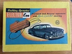 1950'S Boxed Marx Toys Battery  Operated Electric Car - Not Tested