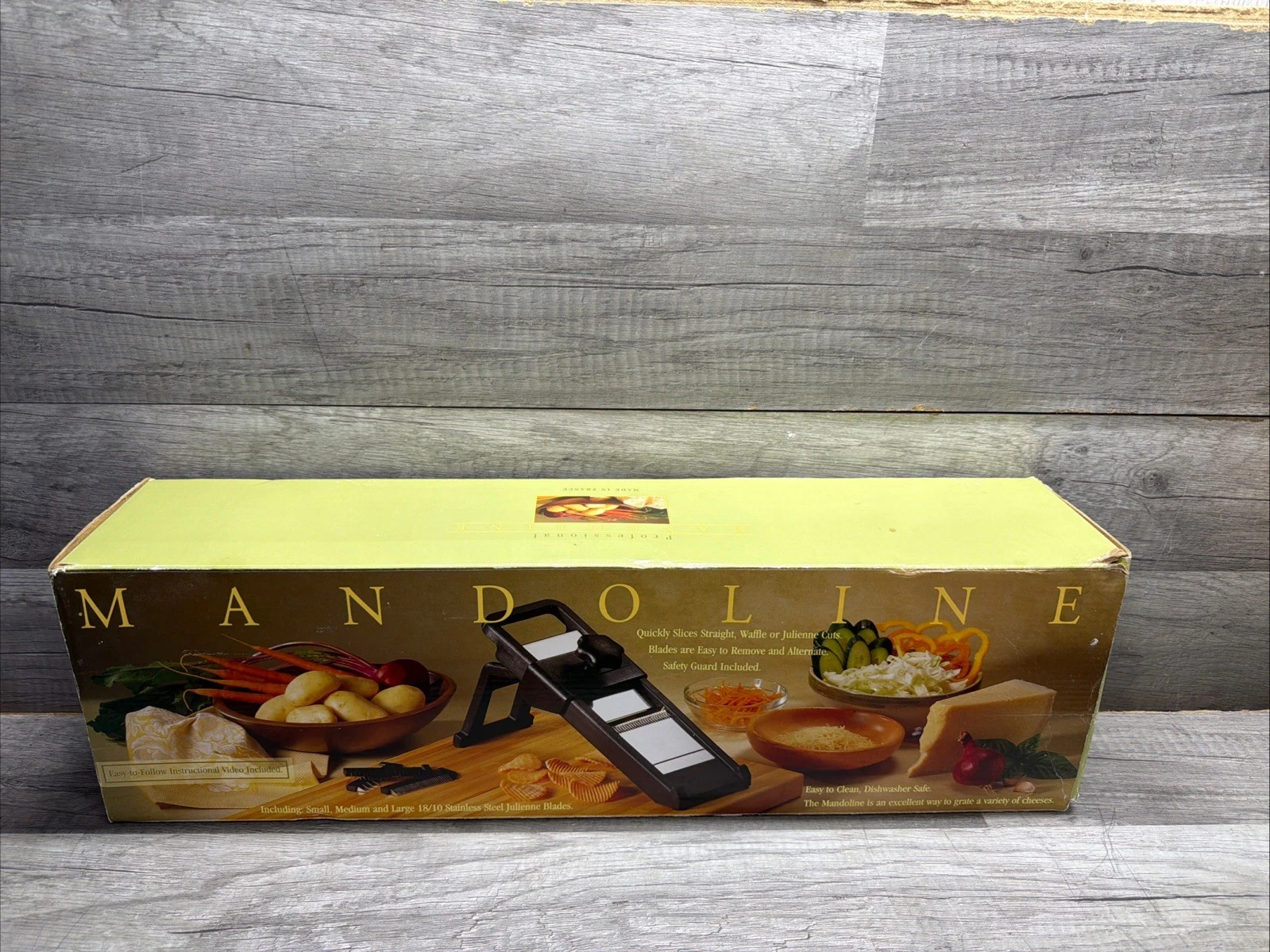 New Matfer Professional Mandoline - 18/10 Stainless Steel Made in France