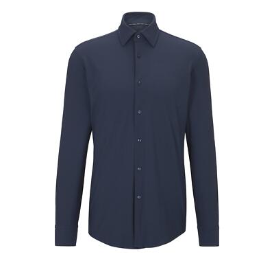 Camicia Hank Kent uomo Boss verde BOSS 50503554 314 - Store Camicia Hank Kent uomo Boss verde BOSS 50503554 314 - Store