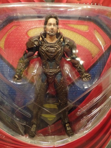 2013 DC COMICS Superman Man of Steel JOR-EL Action Figure Movie Masters NIP - Picture 2 of 4