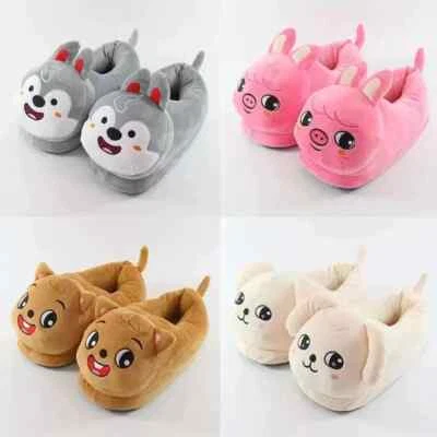 Skzoo Figure Warm Cotton Slippers Stray Kids Indoor Plush Winter