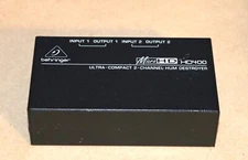 Behringer HD400 Microphono Ultra-Compact 2 Channel Hum Destroyer