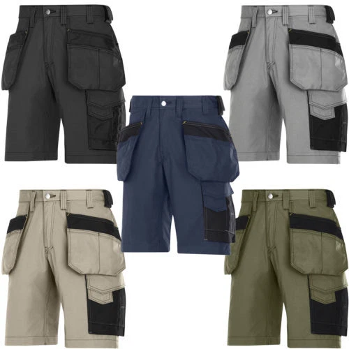 SNICKERS 3023 WORK SHORTS RIP STOP HOLSTER POCKETS CRAFTSMEN *FREE DELIVERY*