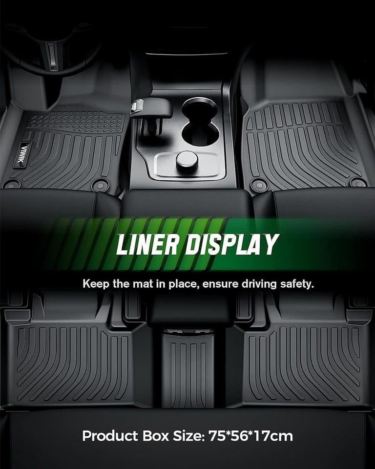 Floor Mats FOR Acura MDX 7 2022 20232024 All Weather Custom Floor Liner Set eBay