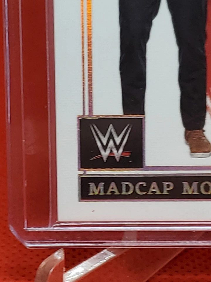 2022 Panini Impeccable WWE Madcap Moss GOLD #73  #'d 09/10 Smackdown  - Image 4 of 4