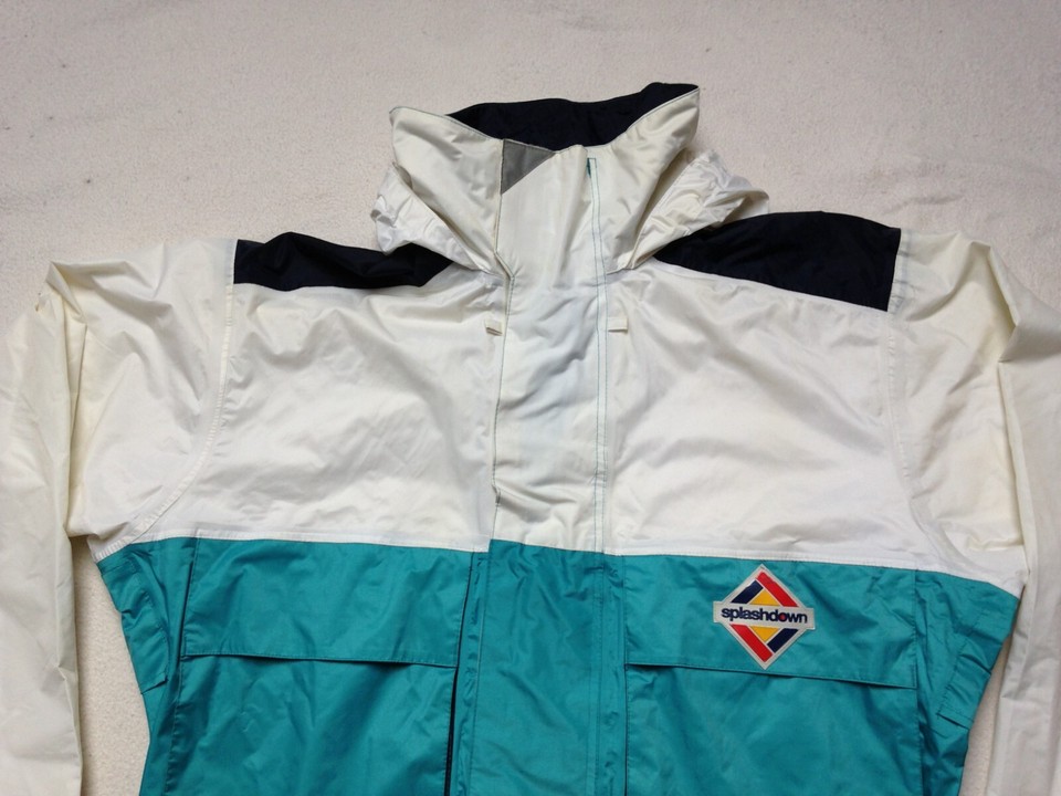 VINTAGE SPLASHDOWN WATERPROOF YACHT/SAILING JACKET - LARGE | eBay UK