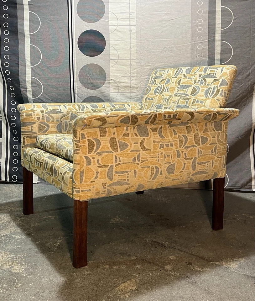 中世纪丹麦汉斯·奥尔森休闲椅和奥斯曼 — 第 4/4 张图片