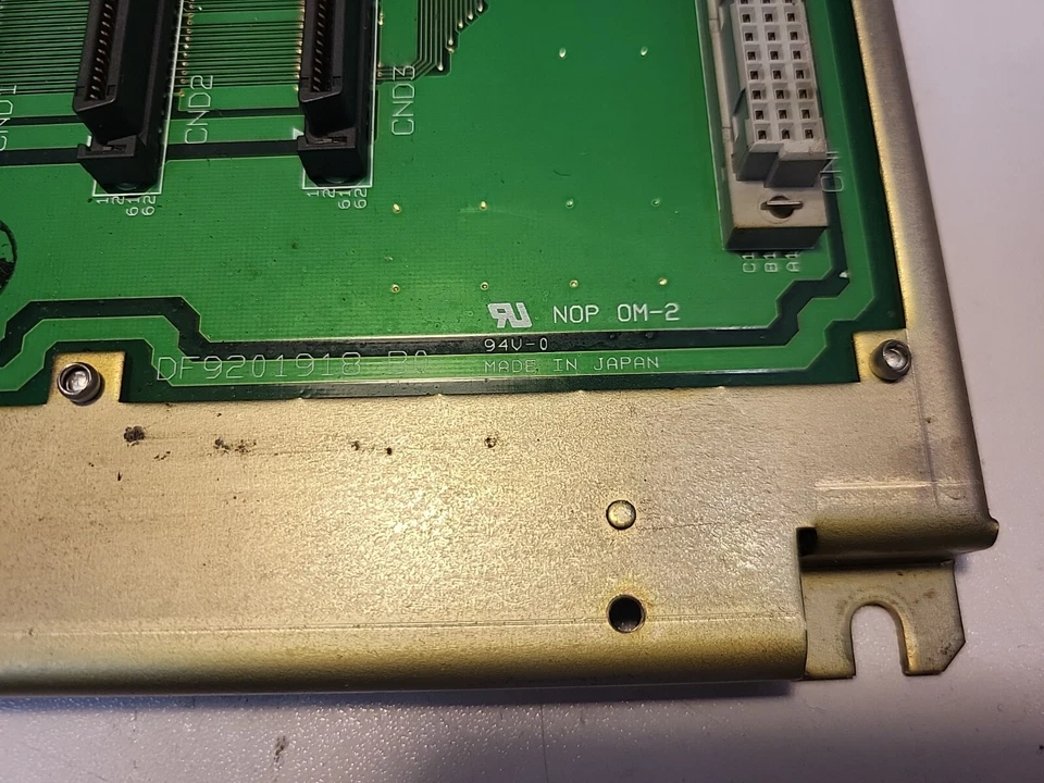 YASKAWA CIRCUIT BOARD JANCD-JBB01 REV B0 DF9201918-B0, FROM MATSUURA RA-1G VMC - Image 3 of 4