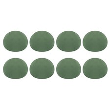8Pcs Half Round Floral Foam 5.5"Dia Half Ball Floral Dry Foam Green