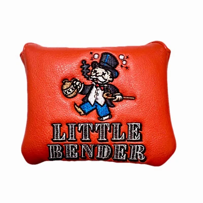B&B Golf Mallet Putter Headcover - Little Bender !