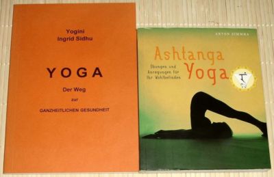 2x YOGA - Der Weg zur ganzheitlichen Gesundheit + Ashtanga Yoga - Sidhu, Simmha