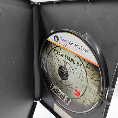 Fallout 3 PC DVD ROM Windows Live Game RPG Shooter Complete MA15+