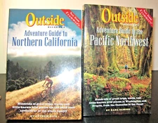 2 Adventure Guides Pacific Northwest + Northern California Outside Mag. Books