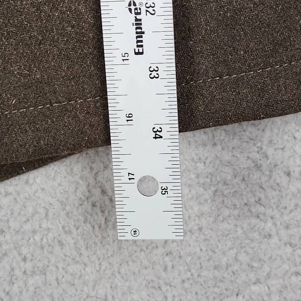 Abrigo TOPMAN Para Hombre Pequeño Verde Parka Cremallera Completa Con Capucha Botón a Presión Bolsillos Lana Foto 4 de 4