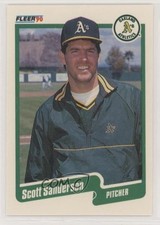 1990 Fleer Update Box Set Wrong Back Scott Sanderson Dave Parker ( Back) HOF ux6
