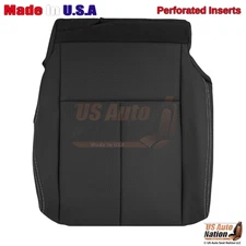 2015-2024 For Nissan Murano Leather Pref Front Driver Bottom Seat Cover Graphite