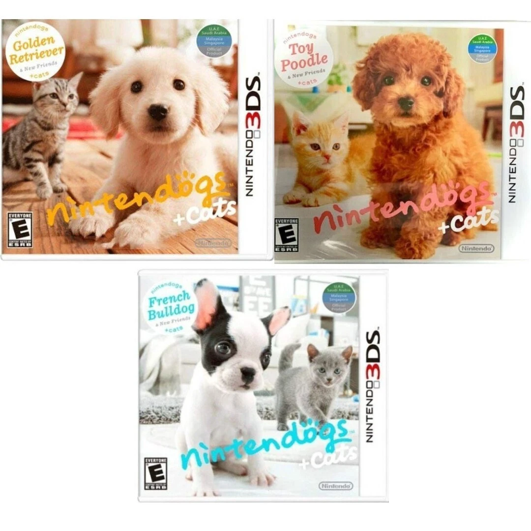 Nintendogs + Cats: Golden Retriever & New Friends Video Games for