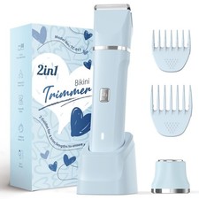 Bikini Trimmer for Women - Body Hair Trimmer Shaver for Women's Grooming, Wet...