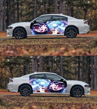 Goku Ultra Instinct DB Anime Side Wrap Weatherproof Vinyl 92"W x 38"H