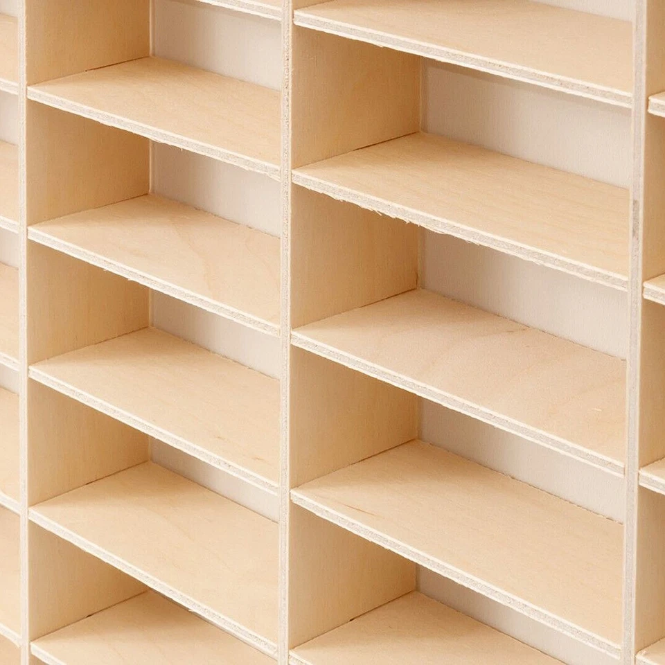 FOR Hot Wheels Diecast Car Matchbox 1/64 Display Wooden Toy Storage Shelf US - Image 2 of 4