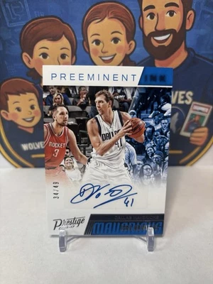 Dirk Nowitzki & Jason Kidd Auto NBA直筆サイン Dirk Nowitzki Basketball Autographed Sports Trading Cards for sale