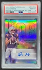 2024 Topps Signature Class Drake Maye Rookie Chrome Auto Refractor RC PSA 8 WN2