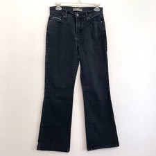 LEVI'S LEVIS Perfectly Slimming 512 Bootcut Jeans Black Boot Cut 6 S/C 6 SHORT 