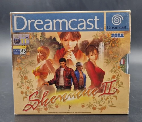 Shenmue II - SEGA Dreamcast DC - Complete In Box - PAL - Very Good Condition
