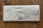 100 Oz Silver Bar Verified On Sigma .999 Fine