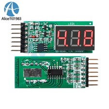 2-6s RC Li-Po Battery Voltage Volt Tester Indicator Checker Monitor 7.4V-22.2V
