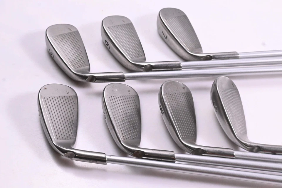 Ping Karsten 2014 Irons / 5-PW+SW / Blue Dot / Senior Flex Ping KS 401 Shafts - Image 3 of 4