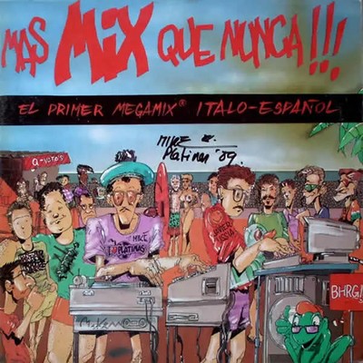 Italo Disco Mix Mas Mix Que Nunca GATEFOLD Memory Records Vinyl LP