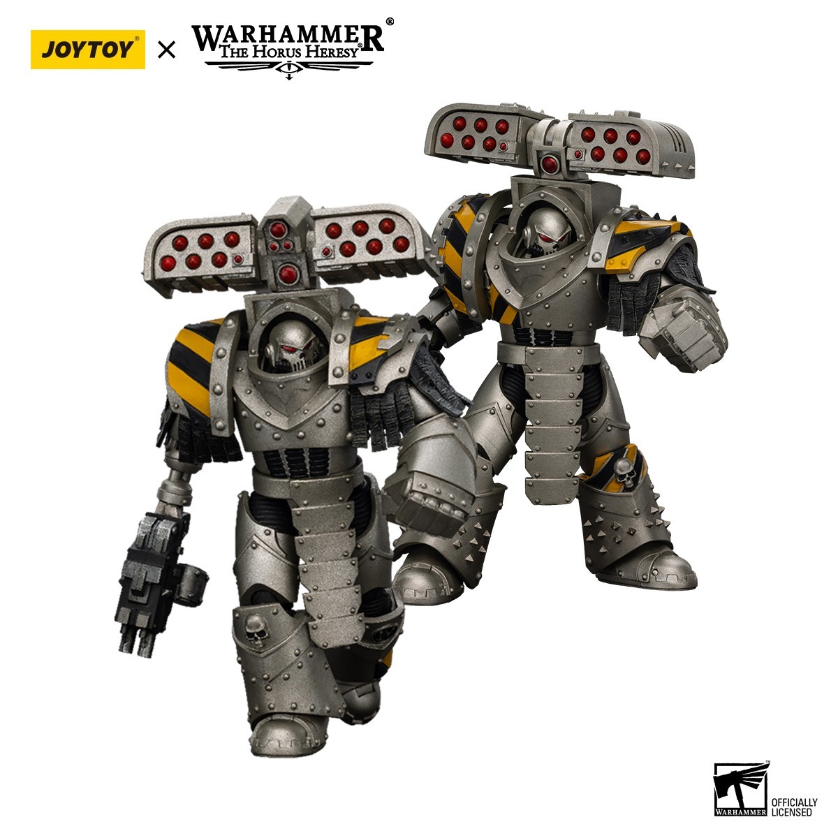 Figura de acción JOYTOY Warhammer 40K 1/18 lron Warriors Tyrant Siege Terminator