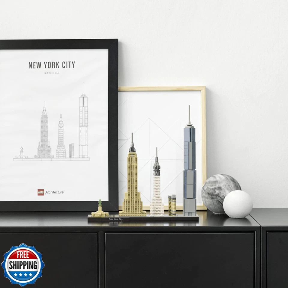 LEGO Architecture New York City Model Kit - Bedroom or Office Decor for Kids  - Image 2 of 4