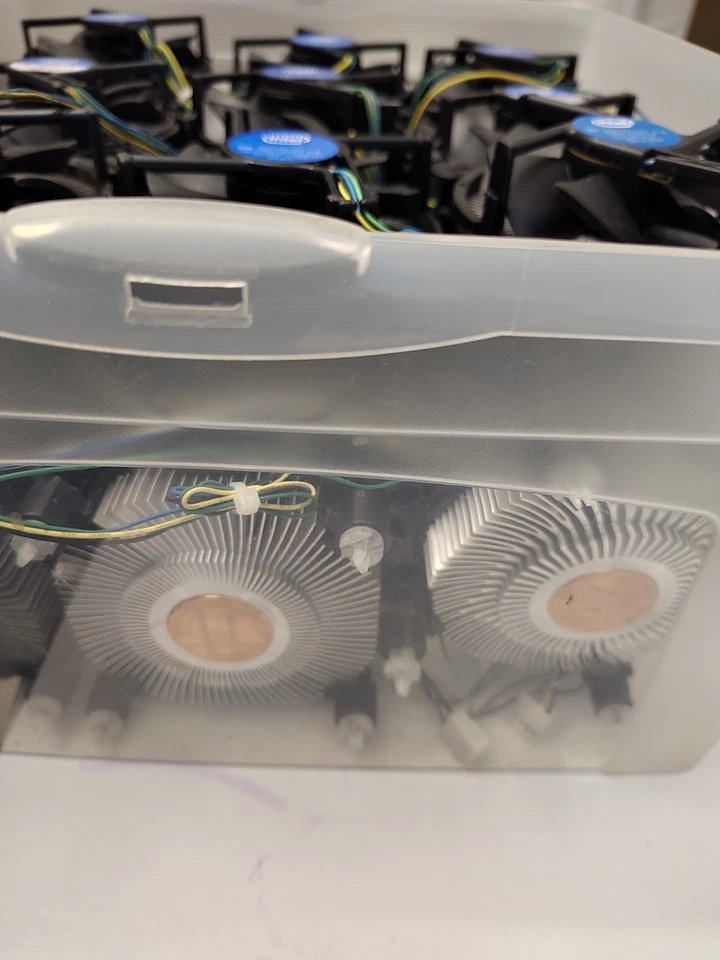 Dissipatore Stock Intel 1155 1150 1151 1156 In Rame - Immagine 2 di 2