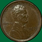 1909-VDB Lincoln Wheat Cent Uncirculated UNC Coin #35289