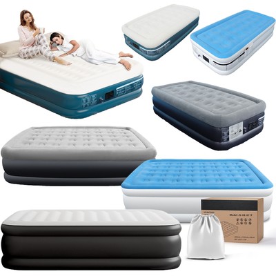 KPUY Aufblasbares Bett selbstaufblasend mit Pumpe & Tasche Reise bett Luftbett
