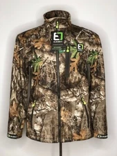 New $138 Realtree Edge  ELEMENT OUTDOORS Prime Series Light/Mid Jacket Men's M