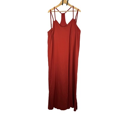 Shebird The Savannah Strappy Maxi Bra Dress Size 9 Terracotta Bamboo | eBay