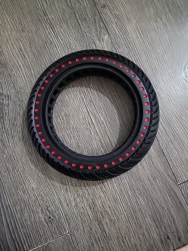Electric Scooter 8.5inch Solid 2 Tyre Tire -Red Dots MI Xiaomi M365 Aovo honey