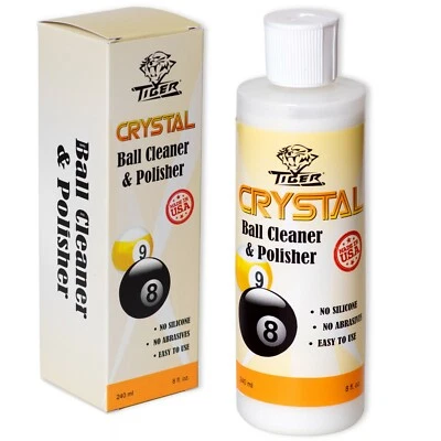 TIGER Crystal Billiard Ball Cleaner and Polisher 8 fl oz - AUTHORIZED DEALER