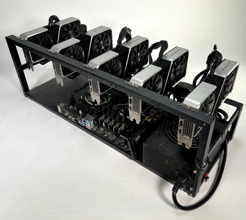 Nvidia RTX 3060 TI Founders Edition Mining Rig - 5X GPUs