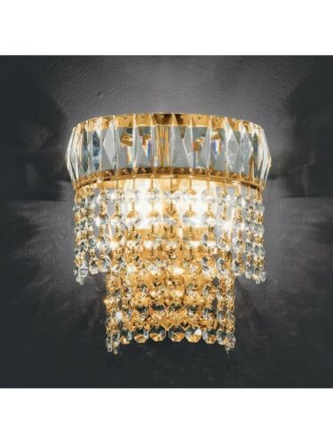 Wall Light Classic Gold Crystal LEO-BORBONE-AP2